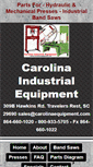 Mobile Screenshot of carolinaequipment.com